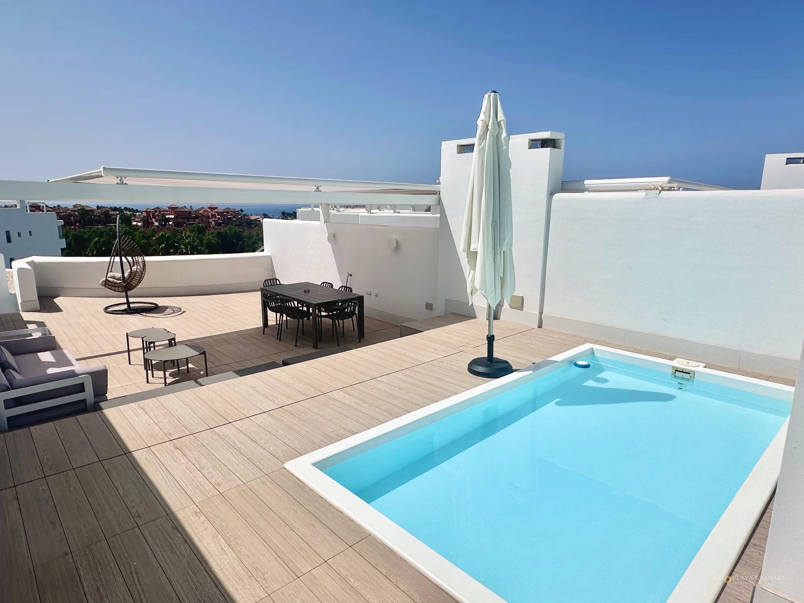 Mar de Fabiola Ático con piscina privada 2 dormitorios - Imagen 18