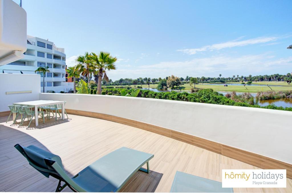 Mar de Astrid - Vistas Golf - Terraza con vistas