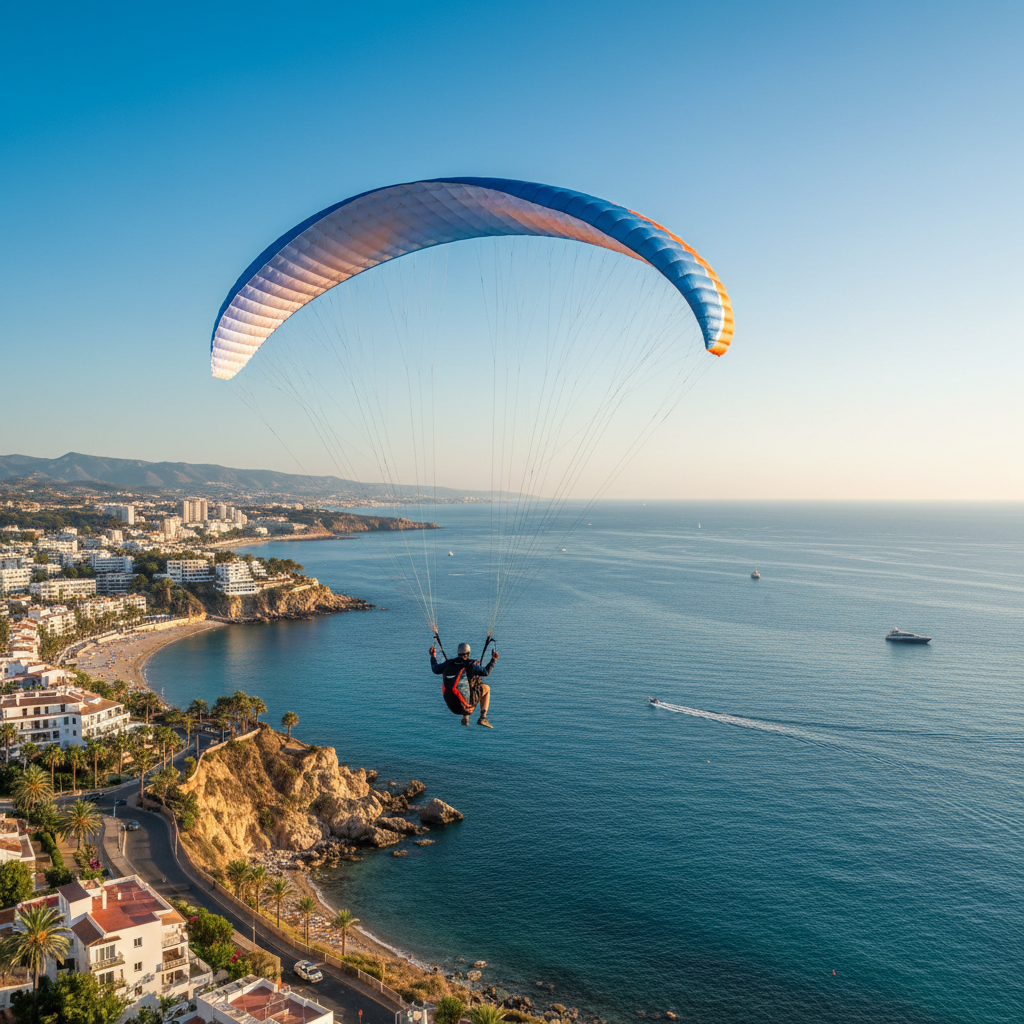 Paragliding Flight - Experiencia en Costa Tropical de Granada