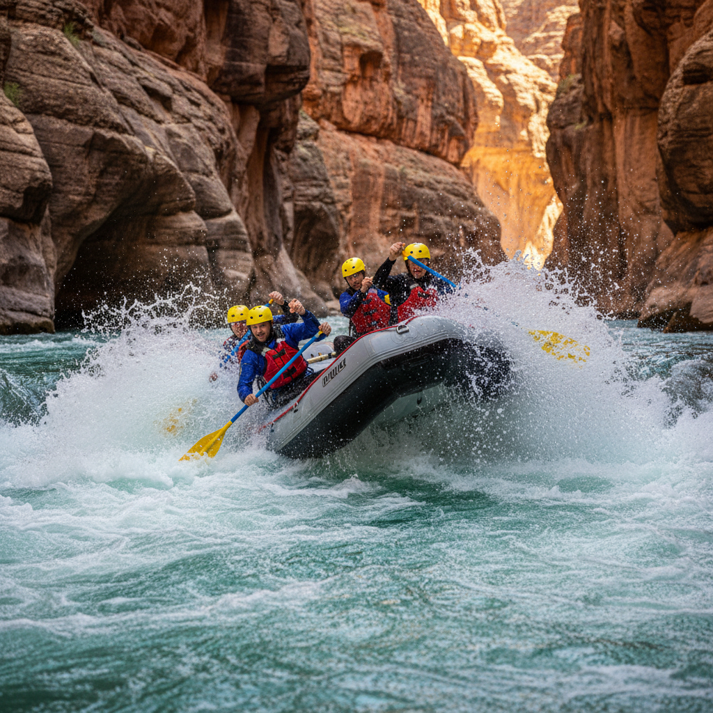 Rafting on the Guadalfeo River - Experiencia en Costa Tropical de Granada
