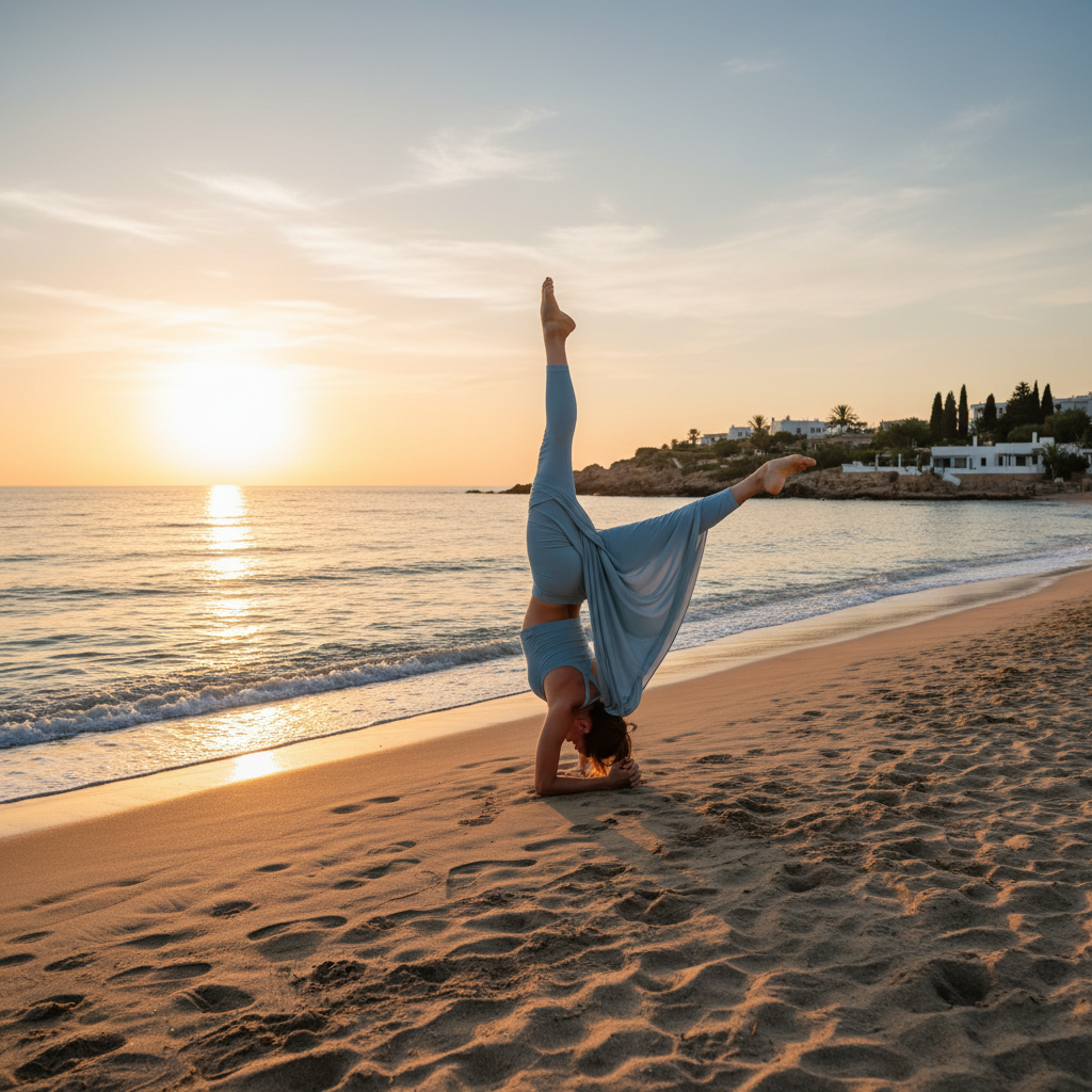 Yoga al Amanecer en la Playa